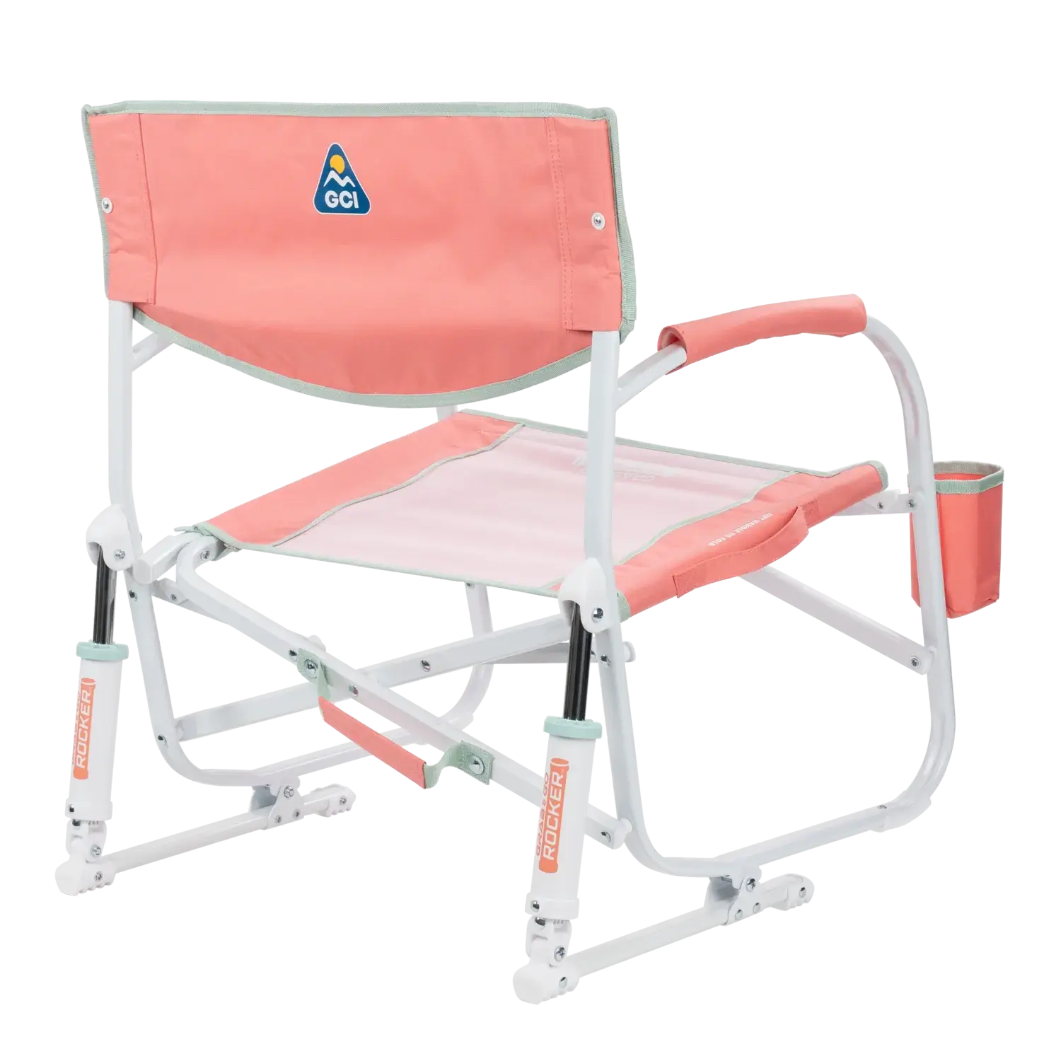 Heavy-Duty Freestyle Grab & Go Rocker - Choice 551 - Patented Spring-Action Rocking Chair for Camping Detail