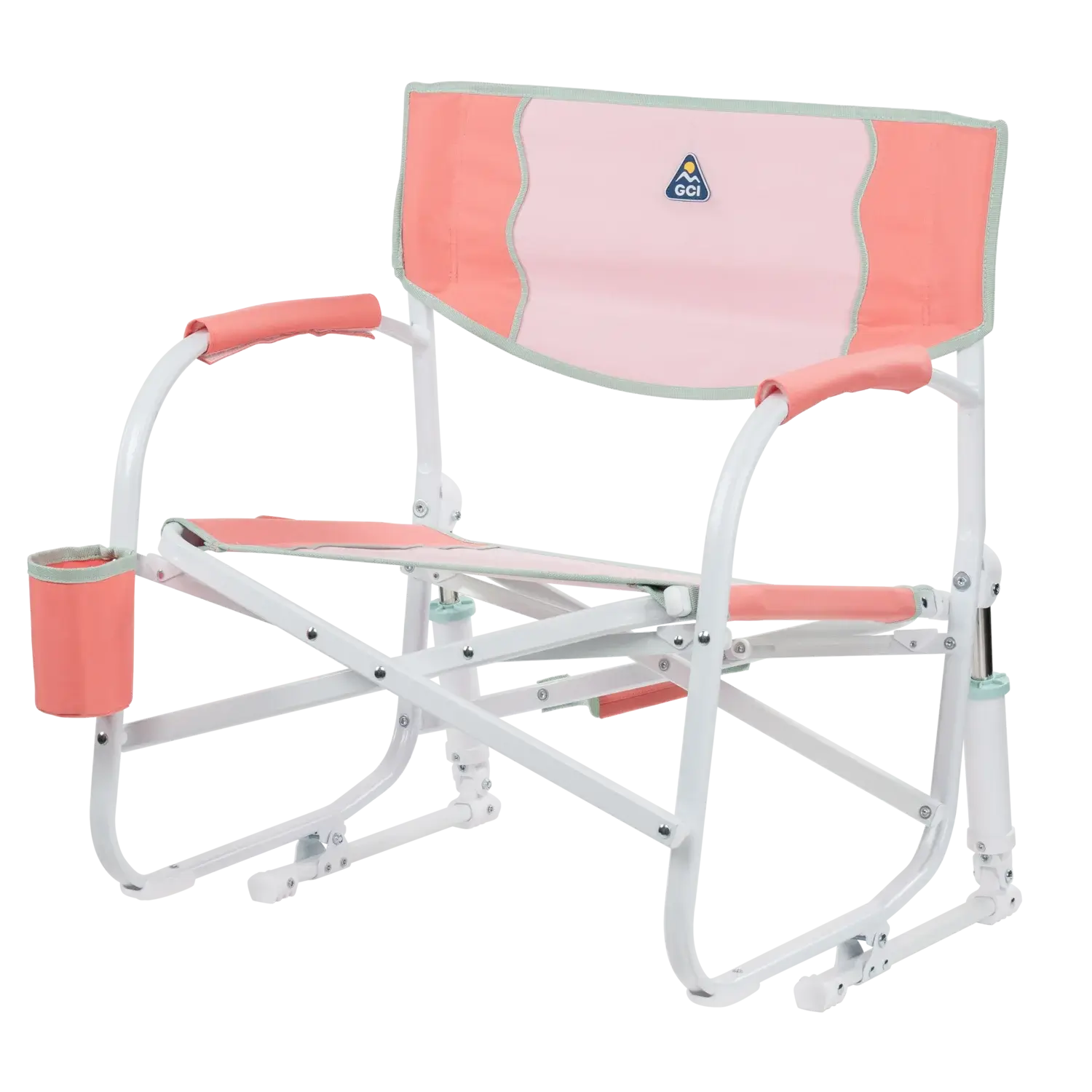 Heavy-Duty Freestyle Grab & Go Rocker - Choice 551 - Patented Spring-Action Rocking Chair for Camping Detail