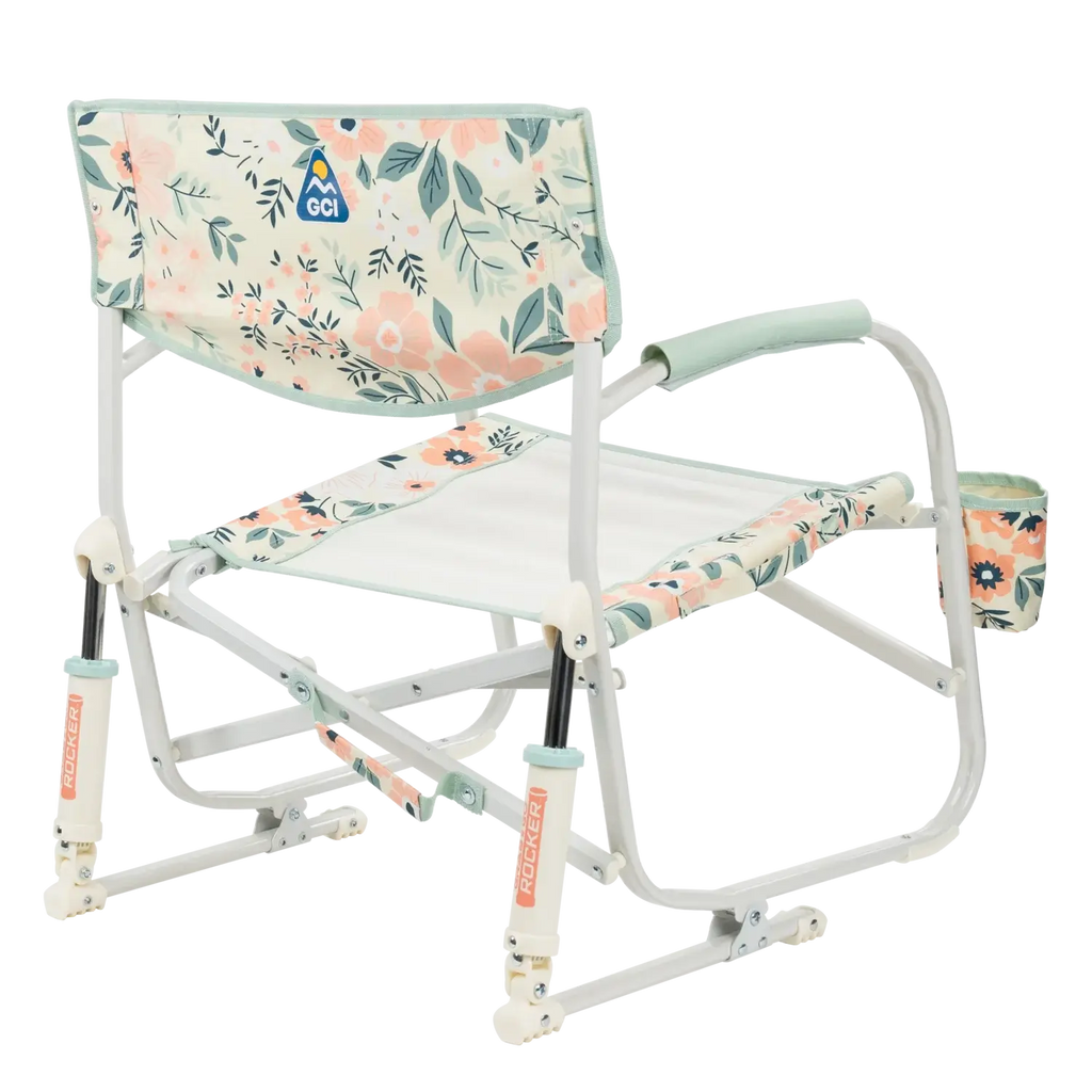 Heavy-Duty Freestyle Grab & Go Rocker - Choice 551 - Patented Spring-Action Rocking Chair for Camping Detail