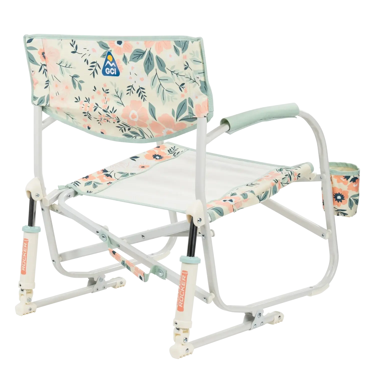 Heavy-Duty Freestyle Grab & Go Rocker - Choice 551 - Patented Spring-Action Rocking Chair for Camping Detail