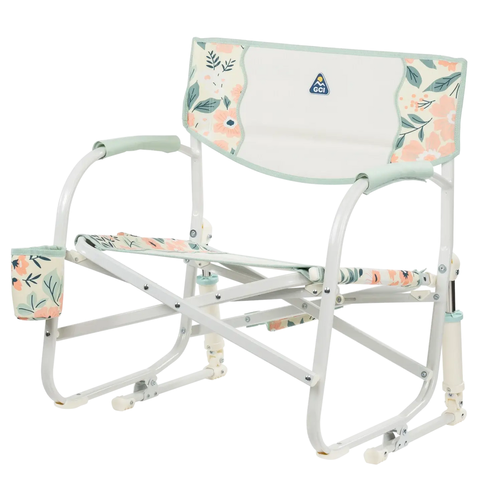 Heavy-Duty Freestyle Grab & Go Rocker - Choice 551 - Patented Spring-Action Rocking Chair for Camping Detail