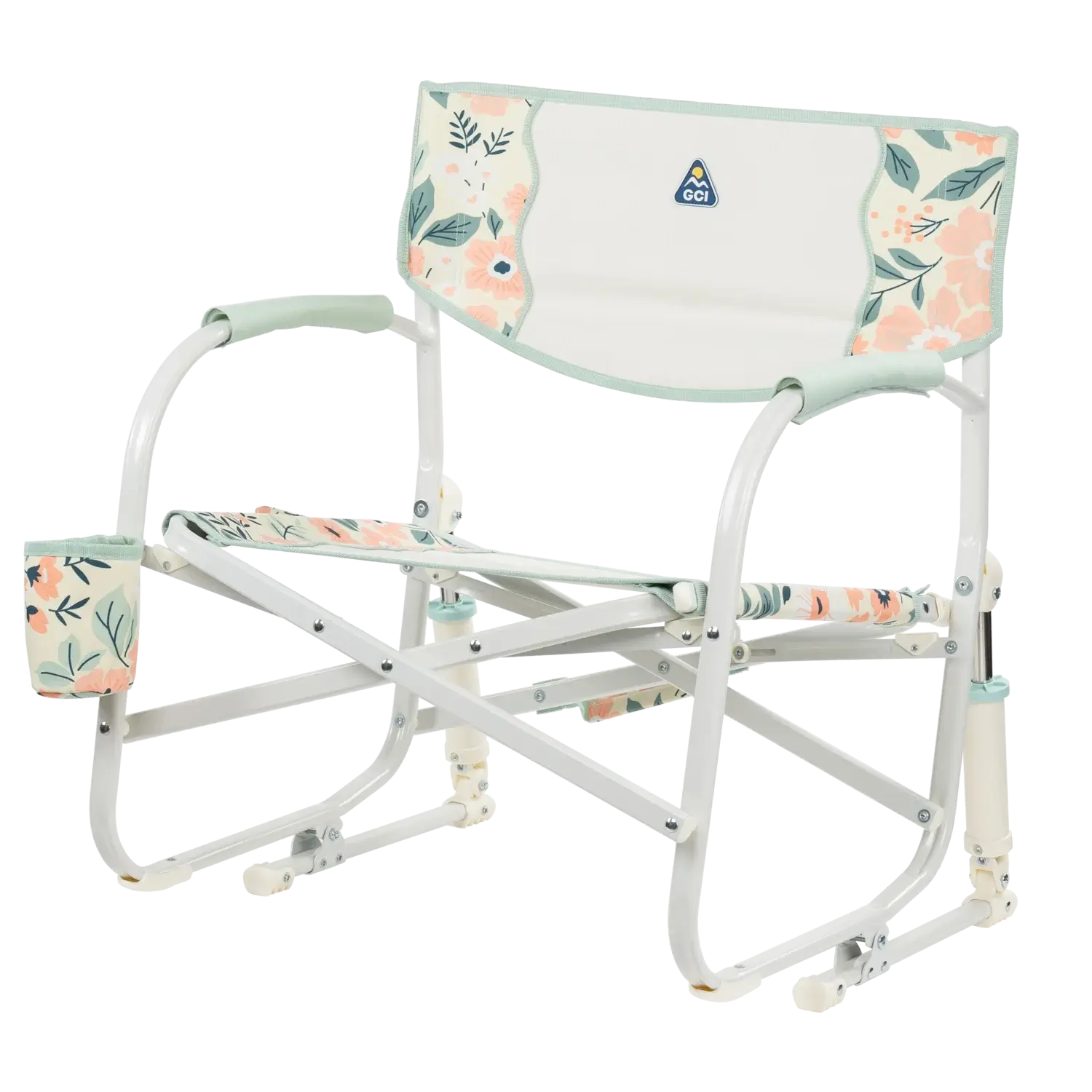 Heavy-Duty Freestyle Grab & Go Rocker - Choice 551 - Patented Spring-Action Rocking Chair for Camping Detail