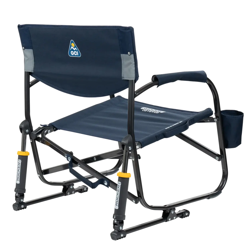 Heavy-Duty Freestyle Grab & Go Rocker - Choice 551 - Patented Spring-Action Rocking Chair for Camping Detail