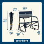 Heavy-Duty Freestyle Grab & Go Rocker - Choice 551 - Patented Spring-Action Rocking Chair for Camping Detail