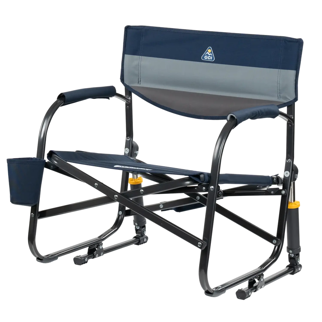 Heavy-Duty Freestyle Grab & Go Rocker - Choice 551 - Patented Spring-Action Rocking Chair for Camping Detail