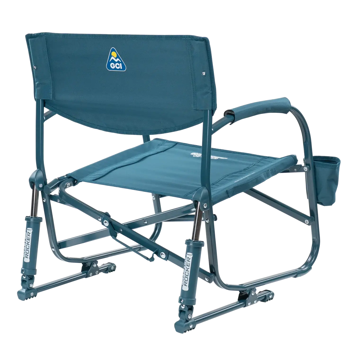 Heavy-Duty Freestyle Grab & Go Rocker - Choice 551 - Patented Spring-Action Rocking Chair for Camping Detail