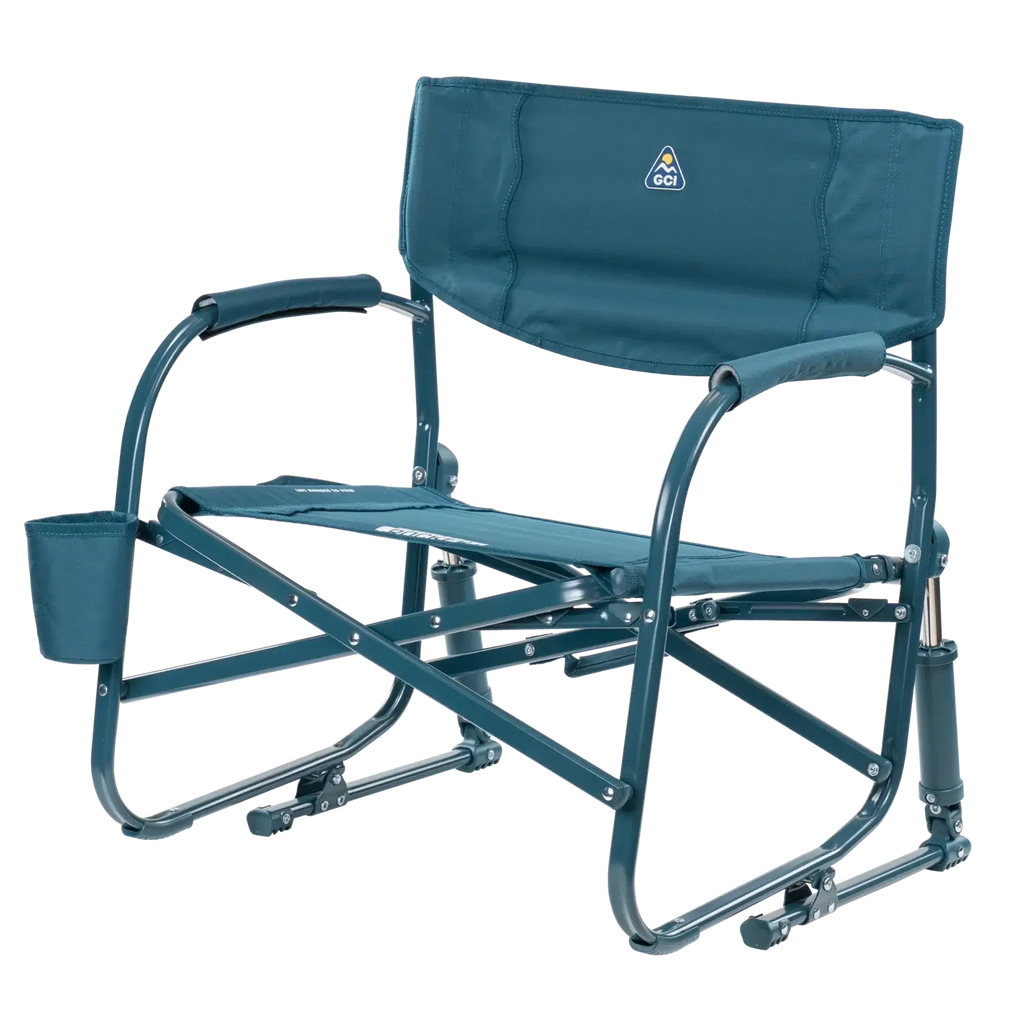 Heavy-Duty Freestyle Grab & Go Rocker - Choice 551 - Patented Spring-Action Rocking Chair for Camping Detail