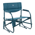 Heavy-Duty Freestyle Grab & Go Rocker - Choice 551 - Patented Spring-Action Rocking Chair for Camping - Teal