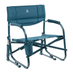 Heavy-Duty Freestyle Grab & Go Rocker - Choice 551 - Patented Spring-Action Rocking Chair for Camping - Teal