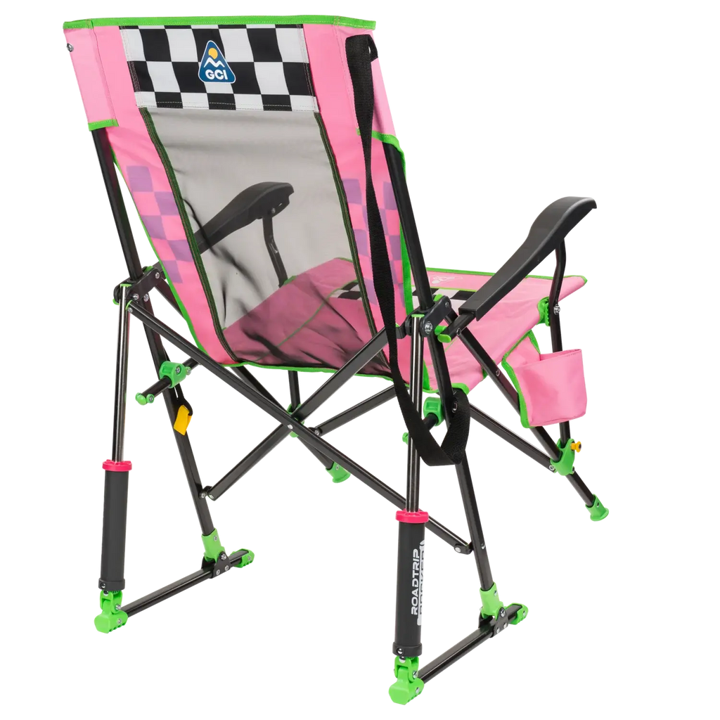 Smooth Motion RoadTrip Rocker - NASCAR For Her - Choice 560 - RoadTrip Rocker Smooth Motion Camp Chair Detail