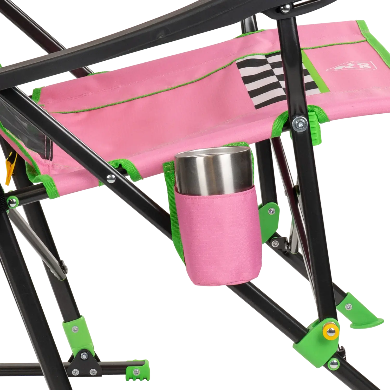 Smooth Motion RoadTrip Rocker - NASCAR For Her - Choice 560 - RoadTrip Rocker Smooth Motion Camp Chair Detail