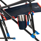 Premium All-Weather RoadTrip Rocker - NASCAR For Him - Choice 453 - RoadTrip Rocker Smooth Motion Camp Chair Detail