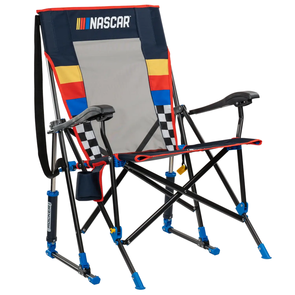 Premium All-Weather RoadTrip Rocker - NASCAR For Him - Choice 453 - RoadTrip Rocker Smooth Motion Camp Chair - Default Title