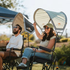 Smooth Motion Stowaway Rocker - Choice 794 - Freestyle Rocker Portable Outdoor Folding Chair Detail
