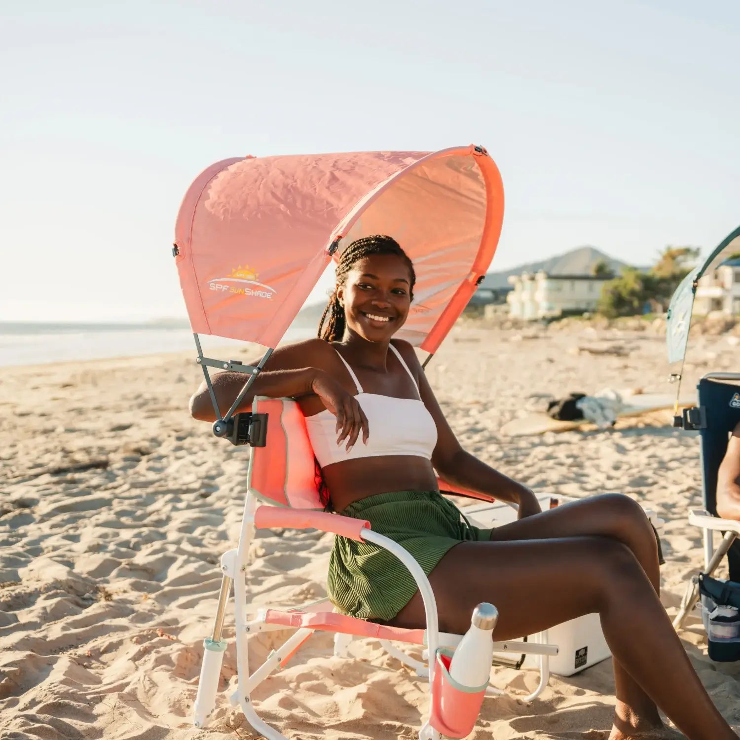 Instant Pop-Up SunShade Accessory - Choice 361 - Instant Sunshade Umbrella for Tailgating Detail