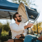 Instant Pop-Up SunShade Accessory - Choice 361 - Instant Sunshade Umbrella for Tailgating Detail